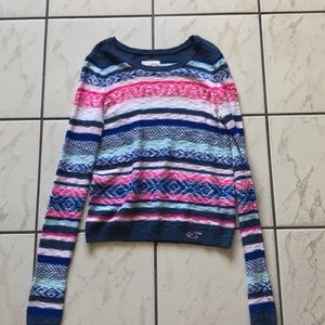 Woven sweater